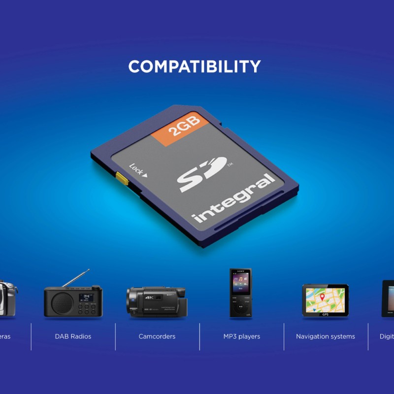 Integral Pure Media SD 2GB card Class 4 Integral Pure Media SD 2GB card Class 4