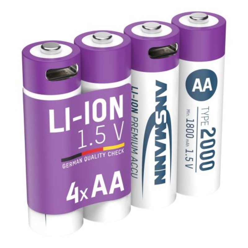 Ansmann Recharg. Lith. AA 4pk Ansmann Recharg. Lith. AA 4pk