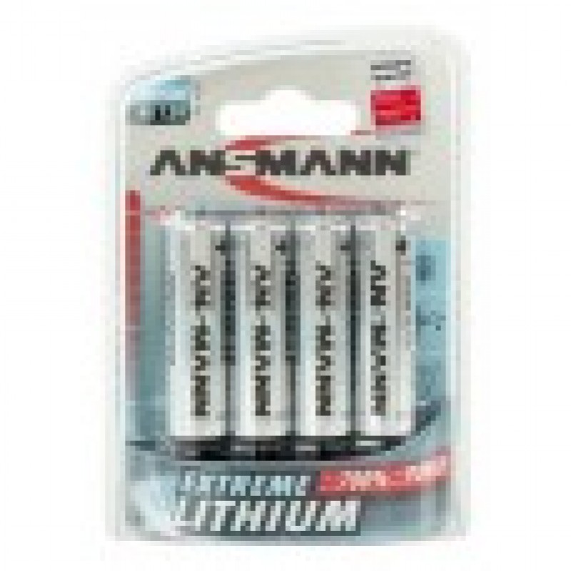 Ansmann Lithium AA - 4 pk Ansmann Lithium AA - 4 pk