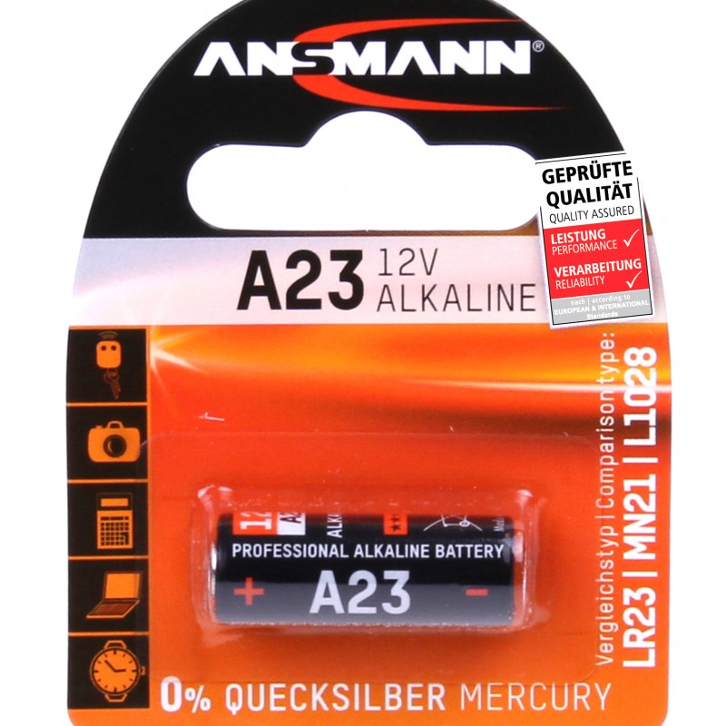 Ansmann A23 Car alarm battery Ansmann A23 Car alarm battery