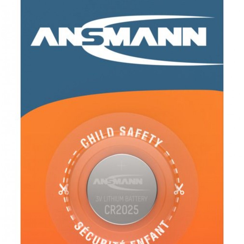 Ansmann CR2025 Button Battery Ansmann CR2025 Button Battery