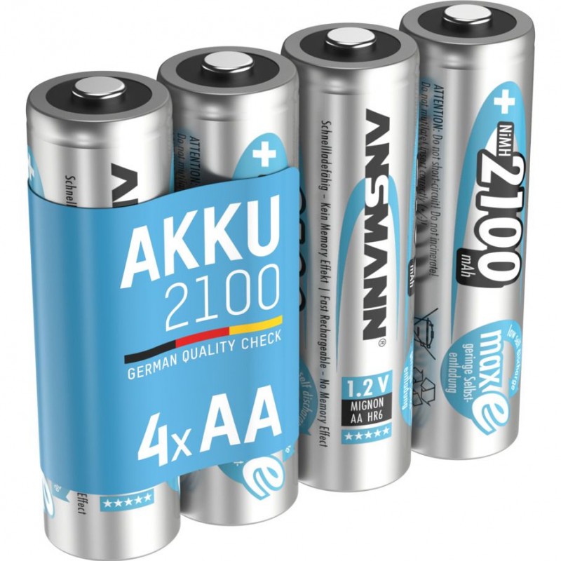 Ansmann MAX E AA 2100 rec batt-4 pack Ansmann MAX E AA 2100 rec batt-4 pack