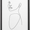 Silhouette 5x7 White/Black Silhouette 5x7 White/Black