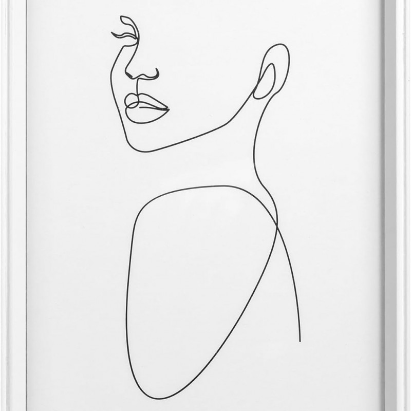 Silhouette 6x8 White/White Silhouette 6x8 White/White