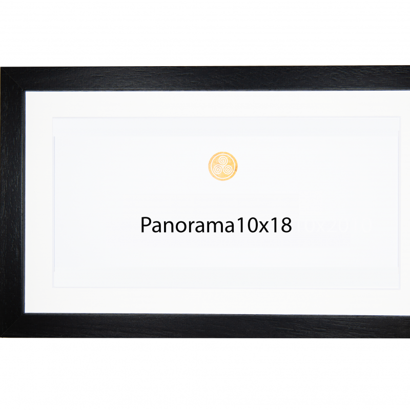 Panorama Black 10x18 Frame