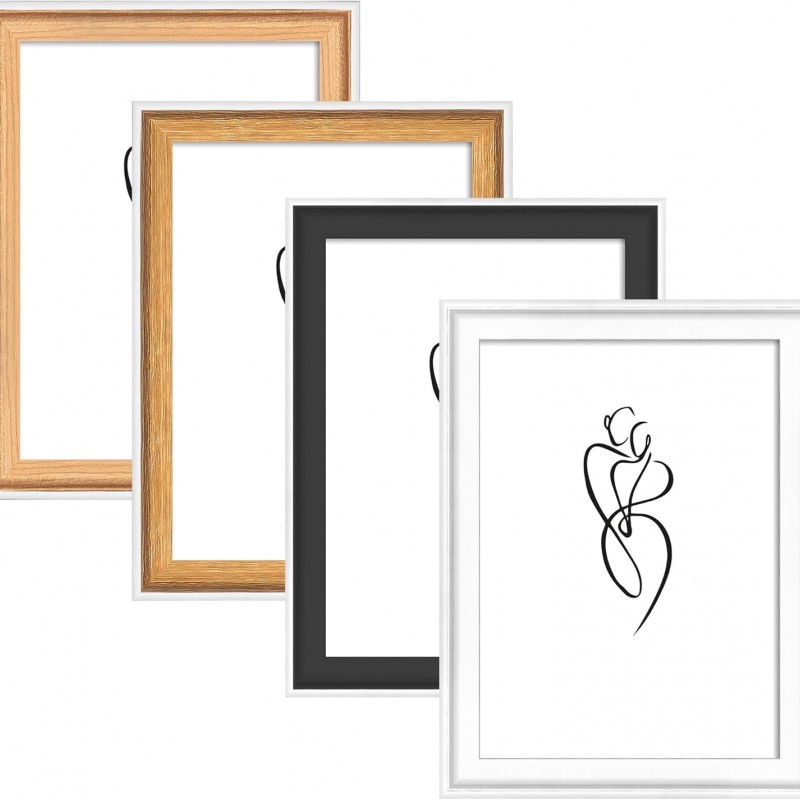 Silhouette 6x8 White/White Silhouette 6x8 White/White