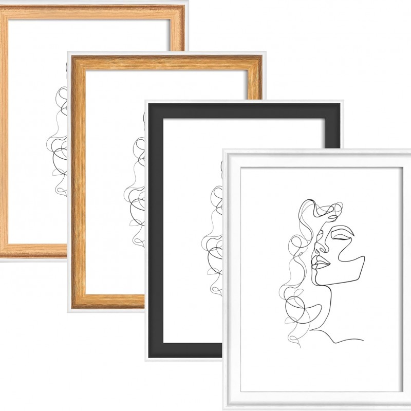 Silhouette 6x8 White/White Silhouette 6x8 White/White
